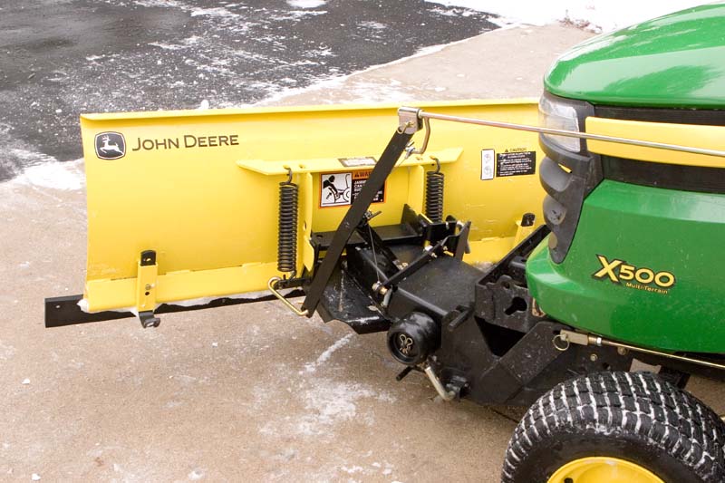 Adapter for snow blade The Friendliest Tractor